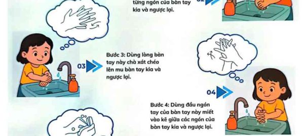 6 BƯỚC RỬA TAY ĐÚNG CÁCH